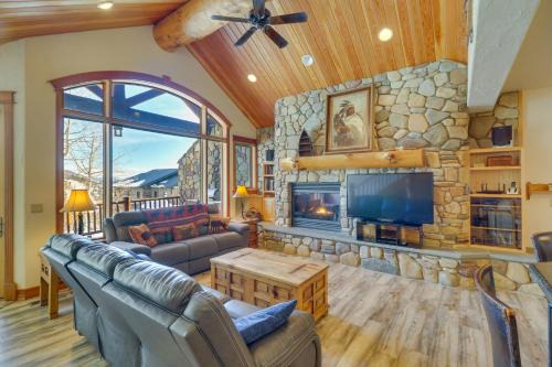 Spacious Whitefish Home w/Sauna & Ski Resort View