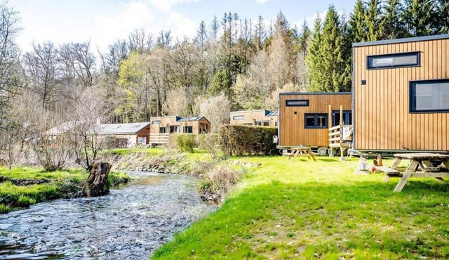 Spend the night in the middle of the Ardennes in your own Laidback Cabin!