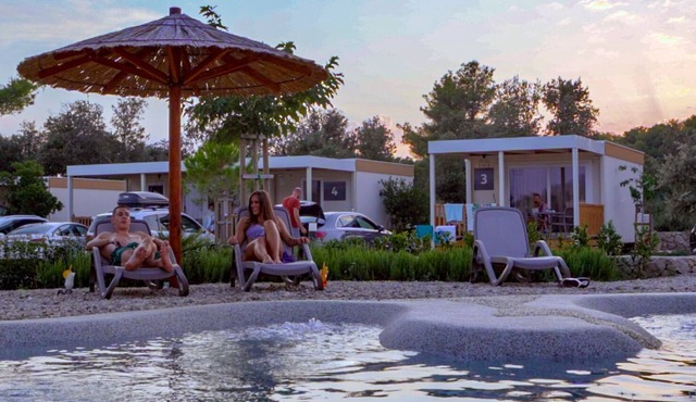 Studio premium Mobile homes at Camping Ugljan Resort