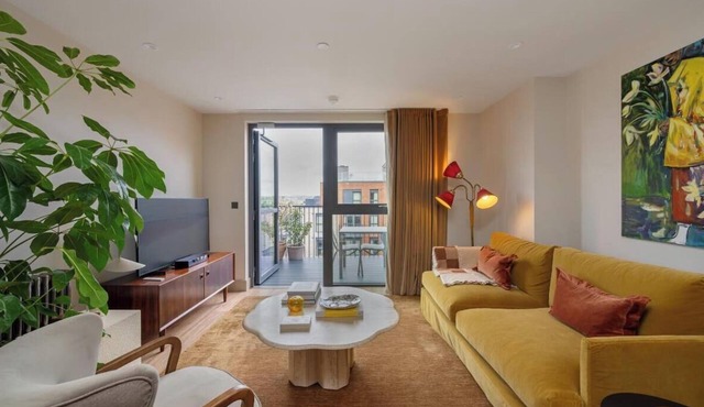 Stylish City Flat with Private Balcony