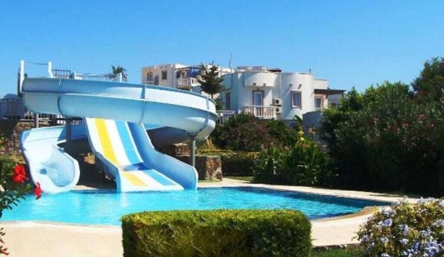 Superb 9-bedroom resort with fitness room, AC, WiFi in Bodrum