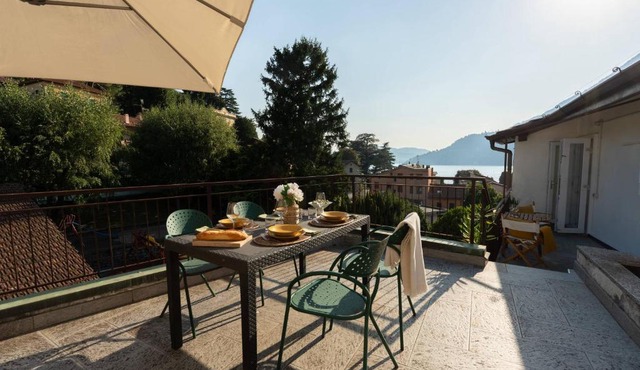 Terrace Over Torno - by MyHomeInComo