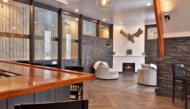 The Birch Ridge #8 - European Room, a cozy boutique hotel in the heart of Killington, Vermont.