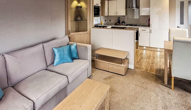 This stylish and contemporary holiday home is great for a family getaway.