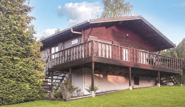 This vacation home is located in Gouvy in the High Ardennes.
