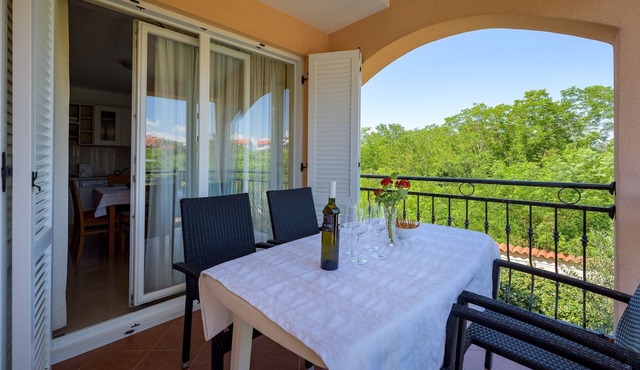 Two bedroom apartment with a swimming pool Bašanija (Umag) (A-3402-d)