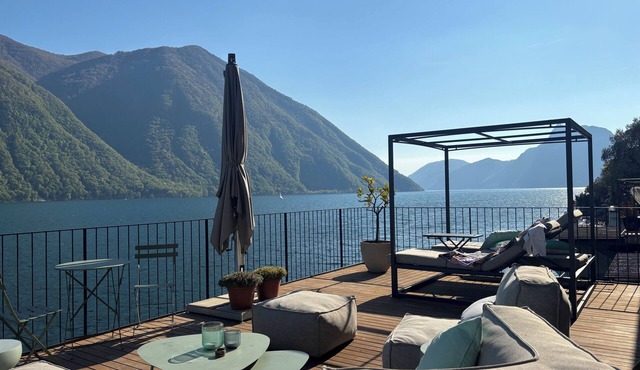 Unique lake house in gorgeous Gandria