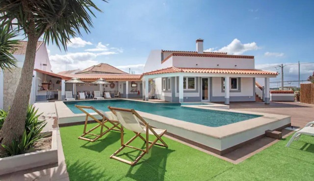 Vila River Sublime em Valada com Piscina e Zona de Churrasco