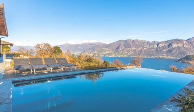 Villa Cima dei Ronchi, stunning infinity pool and lake view