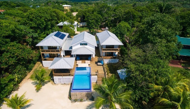 Vivaro Beachfront Villa Infinity Pool Private Dock