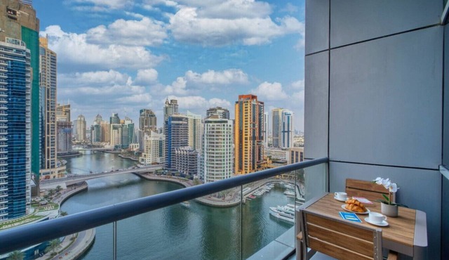 Waterfront Marina Views | Sleeps 4 | Beach & Mall