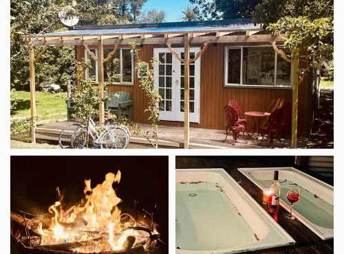 Wattle Creek Cottage - Country Cottage Retreat with Hot Tubs and Fire Pit