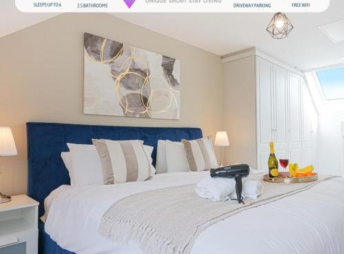 Wavendon House Sleeps 6 Driveway Parking Garden Fast Wifi Smart TV Yoko Property
