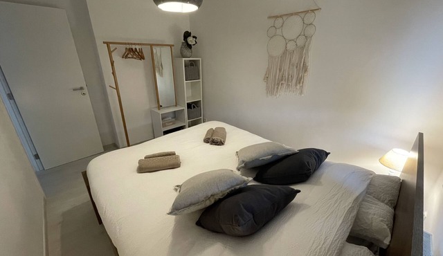 Zen apartment with wellness center