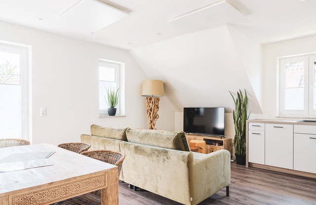 Modern accommodation close to the beach.