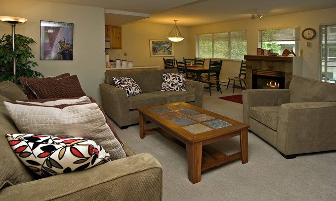 Village North House | Beautiful two bed two bath townhouse located just outside the village