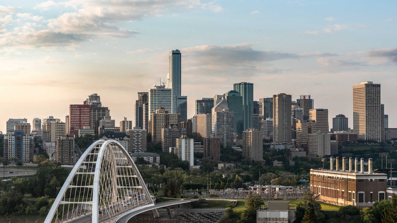 Photo of Buildings in Downtown Edmonton