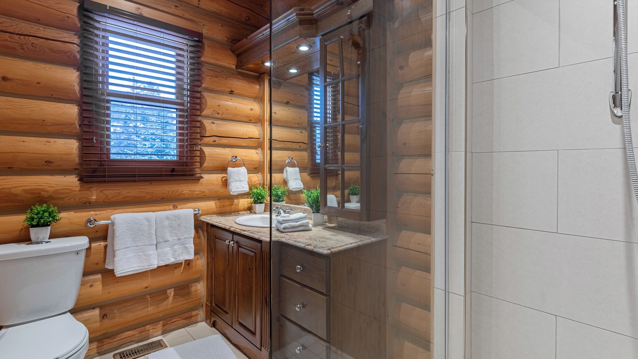 Photo of Bathroom in Fiddler Lake Resort